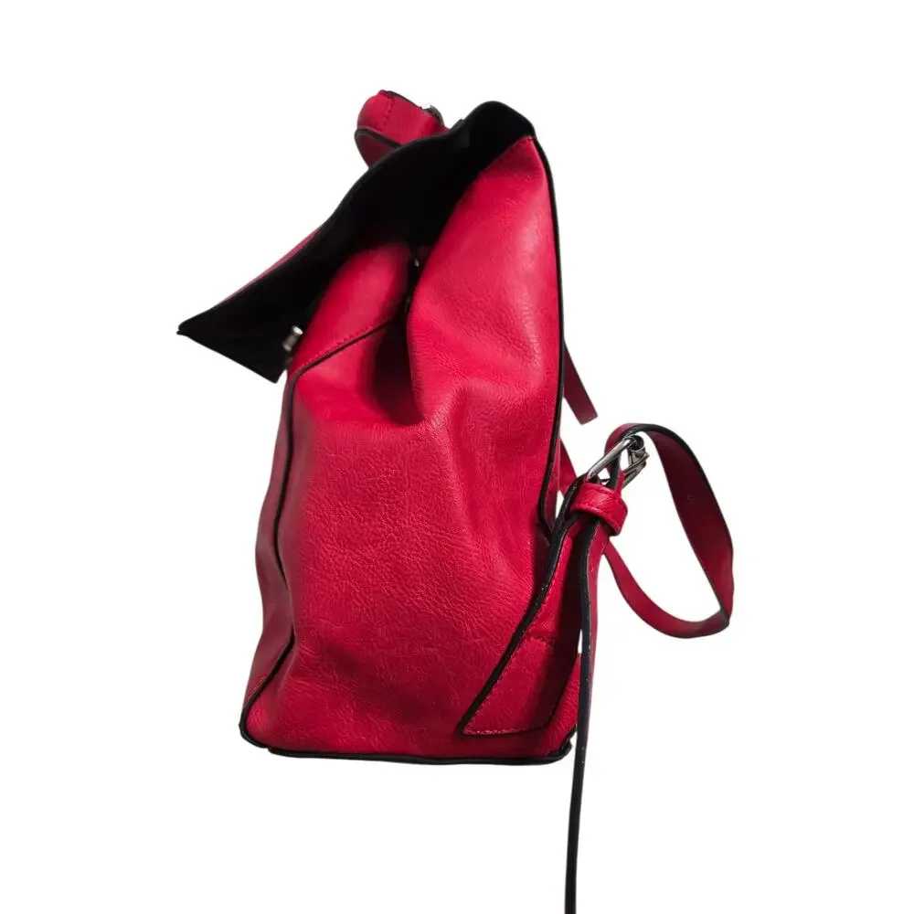 Hot Topic South Side Serpents Riverdale Red Faux Leather Mini Backpack